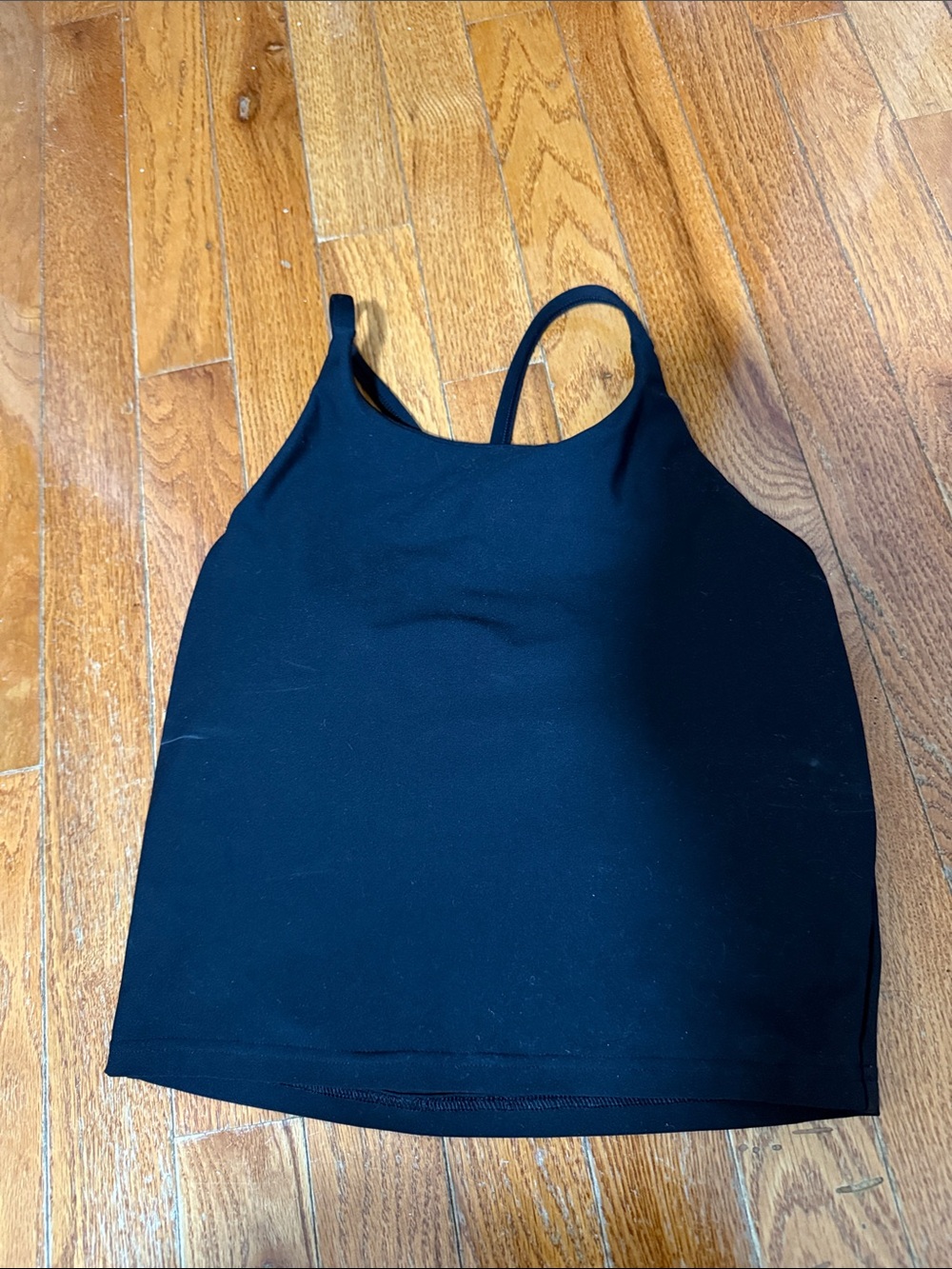 Old navy high neck Racerback Crop Tank Top with removable cups